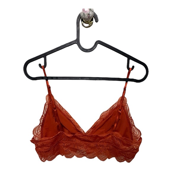 Talula Rust Lace Bralette - Picture 2 of 4